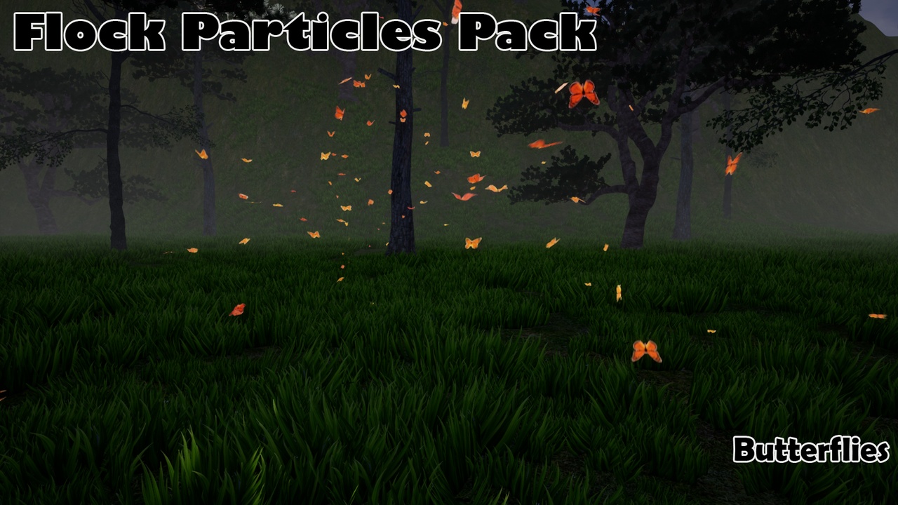 出品Flock particles packのメディア1
