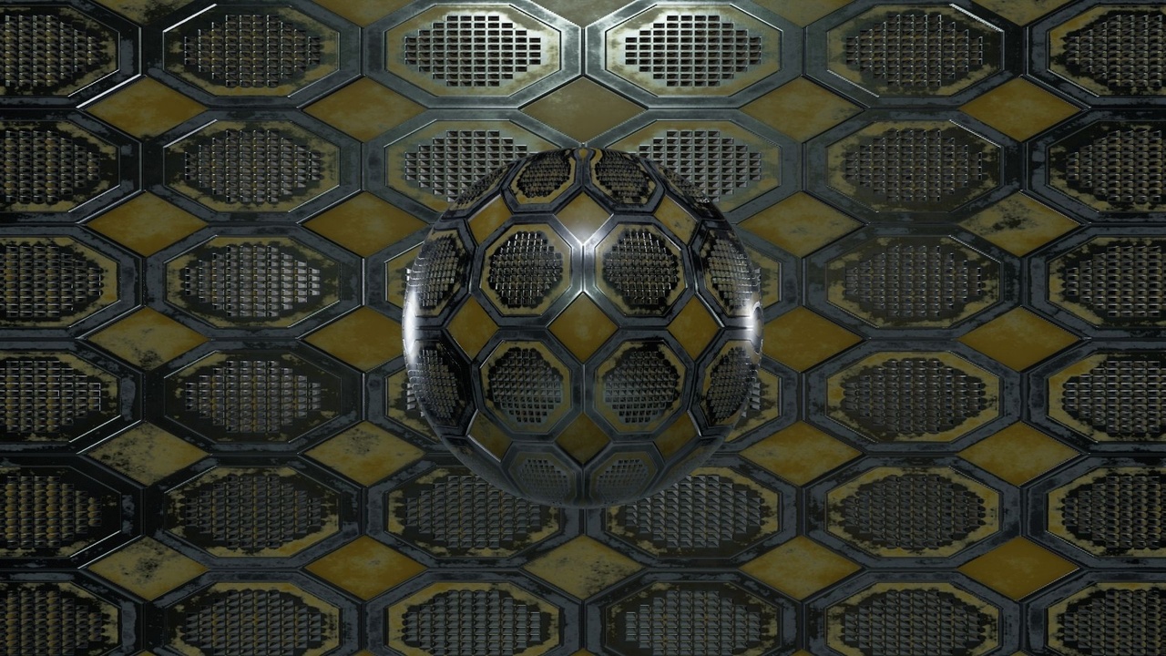 Media 1 for listing Sci-Fi Hex Metal Panels Pack