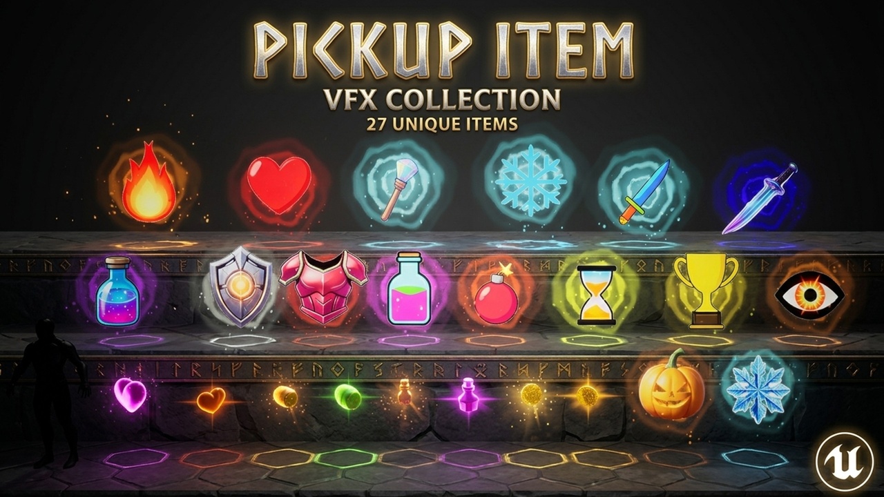 Media 1 for listing Pickup Item VFX sprite and 3d model