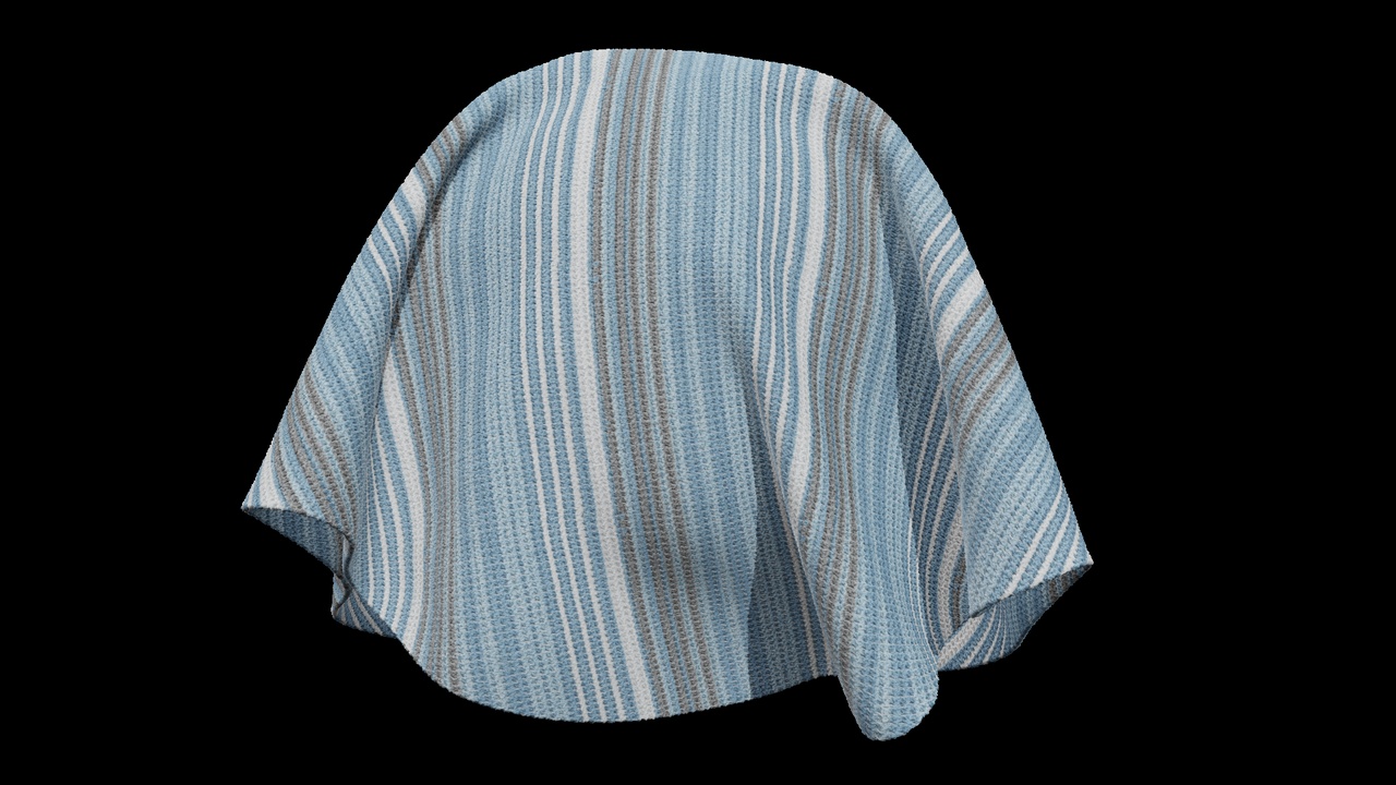 Media 1 for listing Realistic Scanned Knitted Blanket Fabric