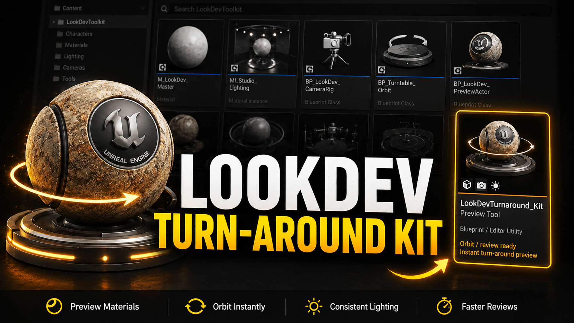 Lookdev TurnAround Kit | Fab