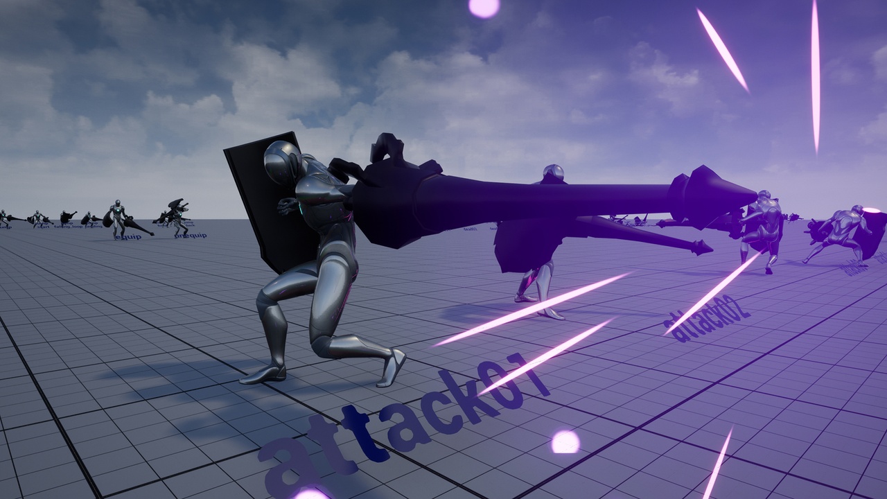 Media 1 for listing Heavy Lancer AnimSet