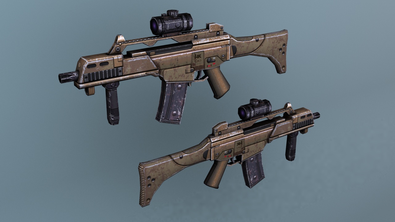 Low Poly Weapon Pack | Fab