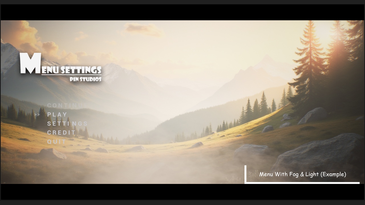 Media 1 for listing Menu Settings
