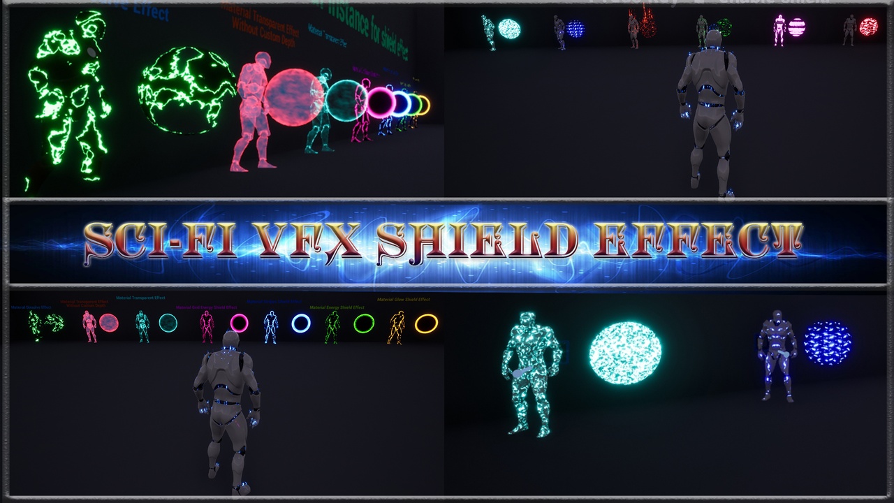 Media 1 for listing Sci-Fi VFX Shield