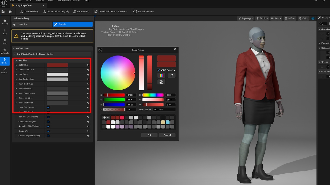 Women Office Uniform Set Of 4 Pieces Suits 제품 등록을 위한 미디어 1개