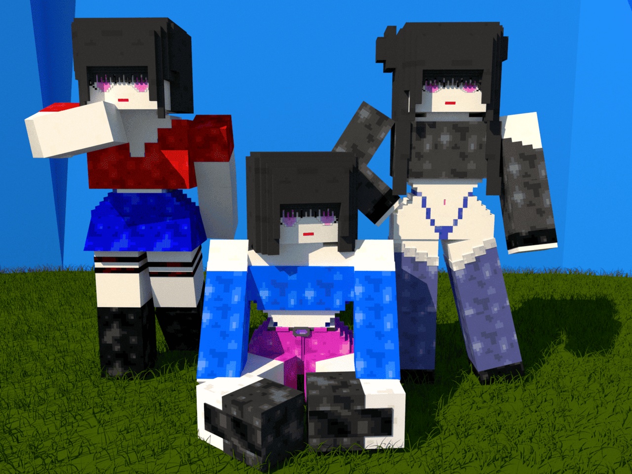 Media 1 for listing Voxel Stylized Female Characters