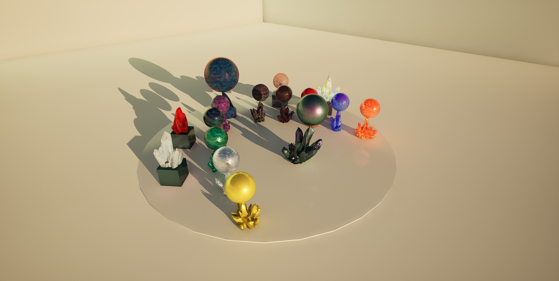 Advanced Crystal Gem Master Material Pack (Substrate) | Fab