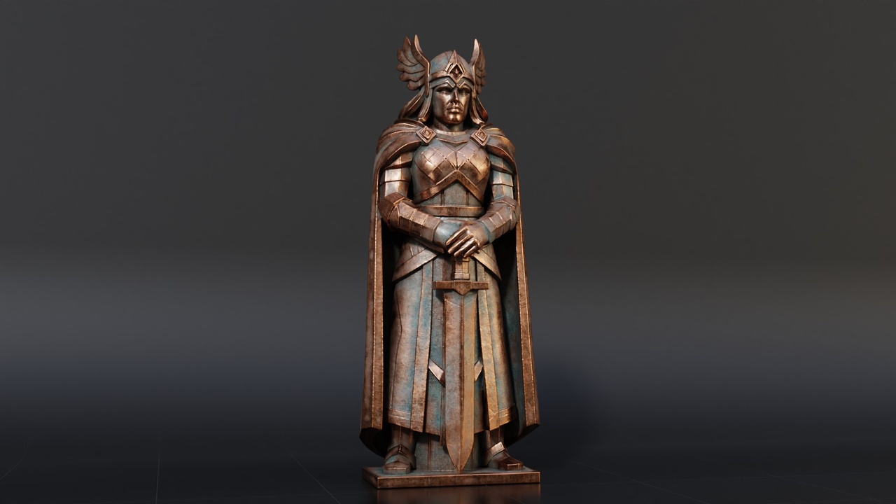 Media 1 for listing Statue Woman