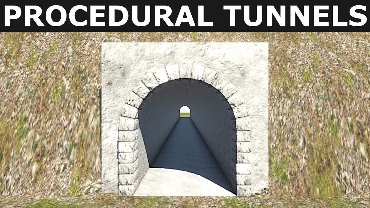Media 1 for listing Procedural Tunnels for Unity