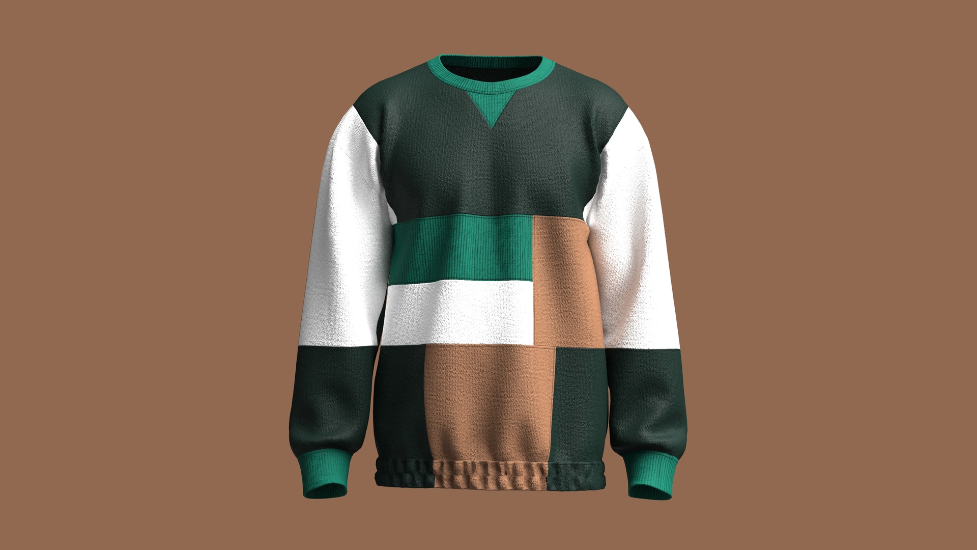 Media 1 for listing Men Multi Color With Elastic Bottom Sweatshirt | High Poly