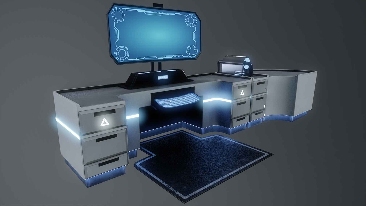 商品 Futuristic Modular Desks 的媒体 1