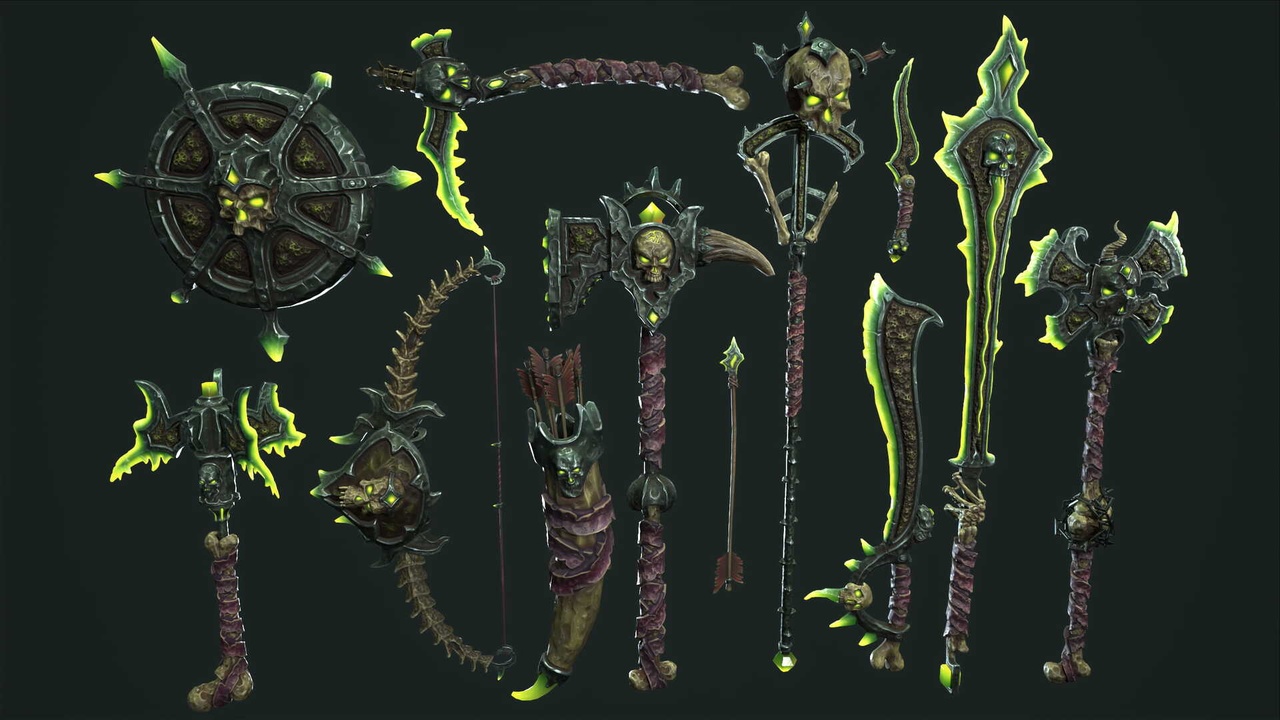 Media 1 for listing Undead weapons