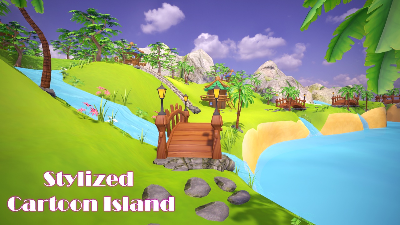 Media 1 for listing Stylized Island Pack