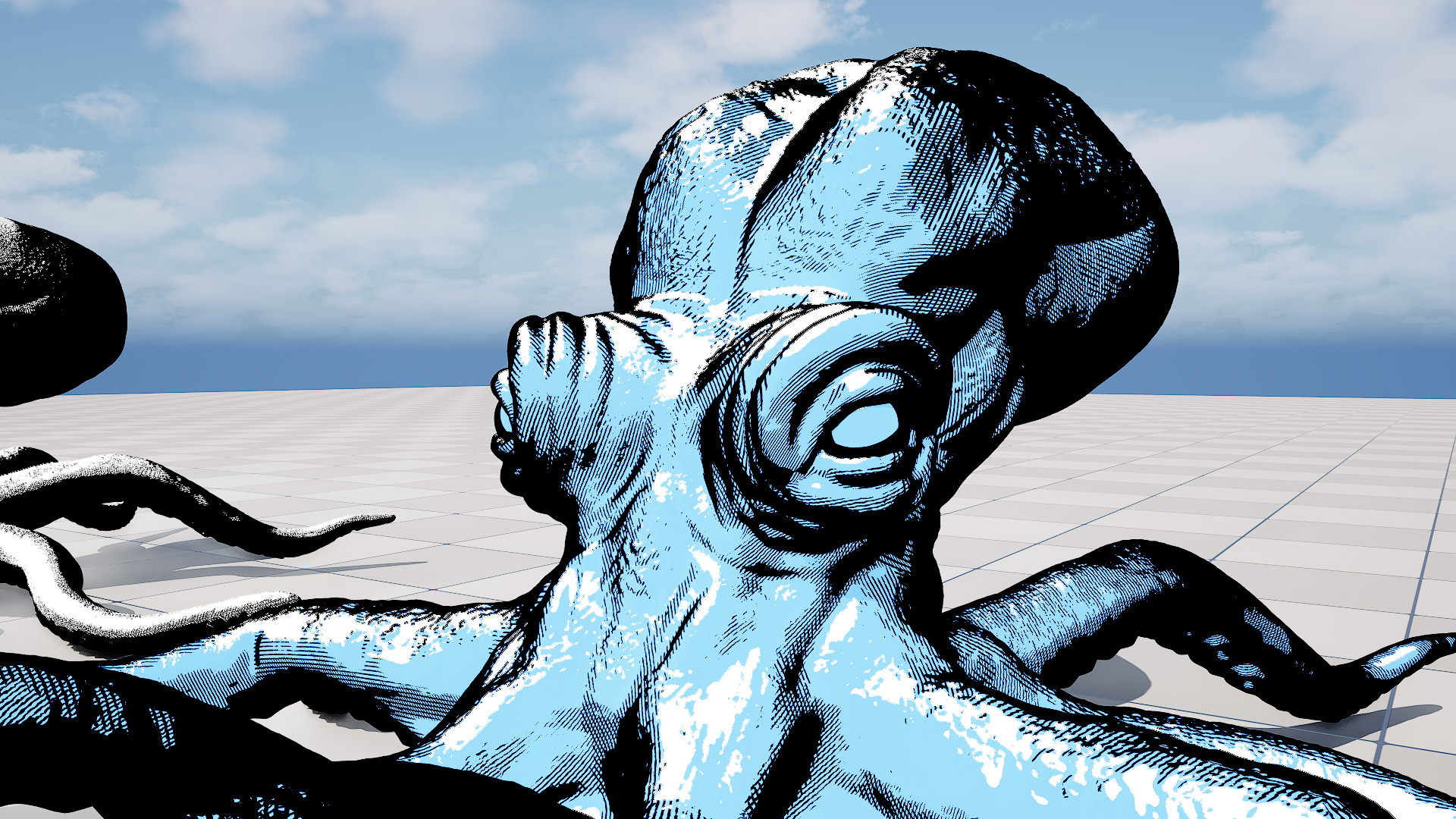 Octopus Edited Stylized Octopus | Fab