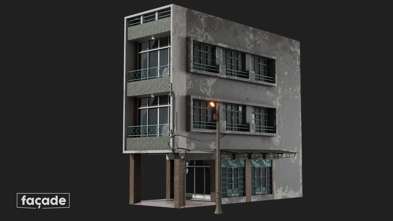 Media 1 for listing Authentic Taiwan - A 1950s Ceramic Tile Facade - Q260103U
