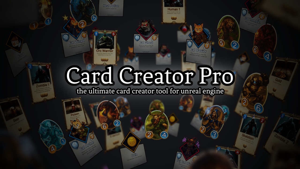 Multimedia 1 para anuncio Card Creator Pro - TCG card creator tool