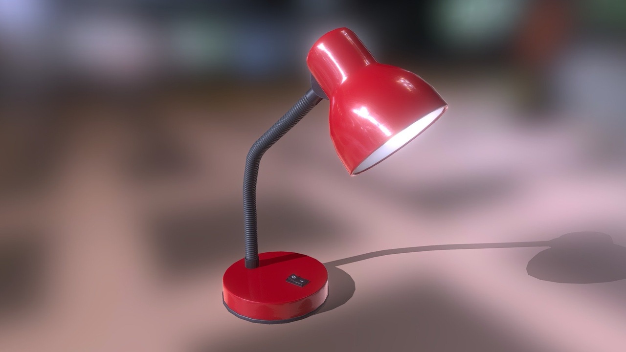 Media 1 for listing Table / Desk Lamp - Low Poly
