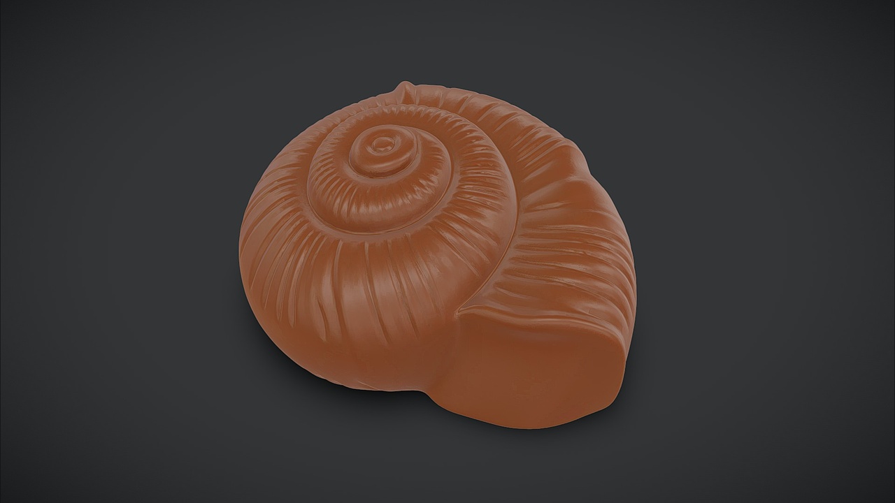 Media 1 for listing Snail Shell Escargot Chocolate
