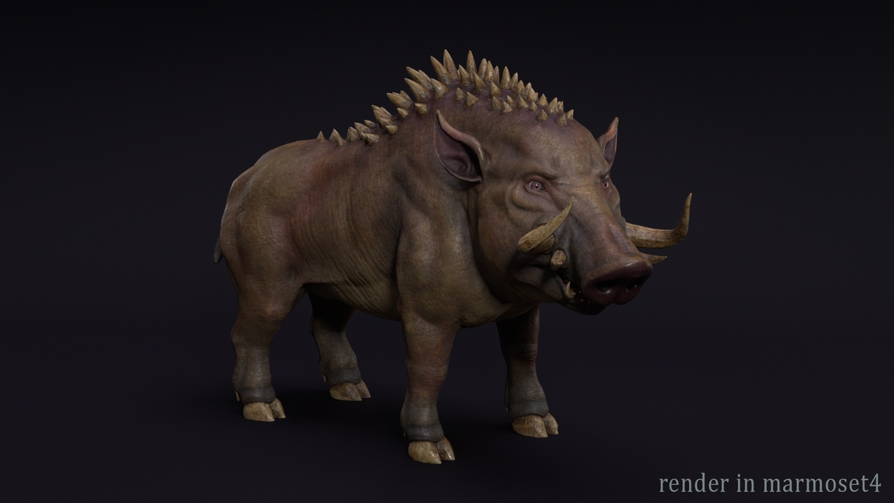 Media 1 for listing Boar creature