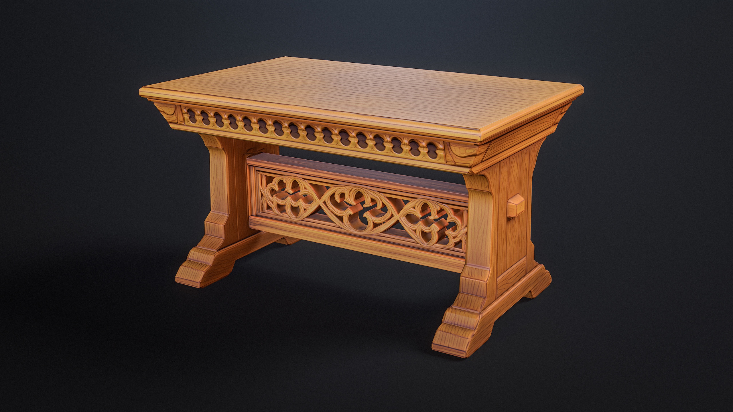 Media 1 for listing Medieval Stylized Table 05