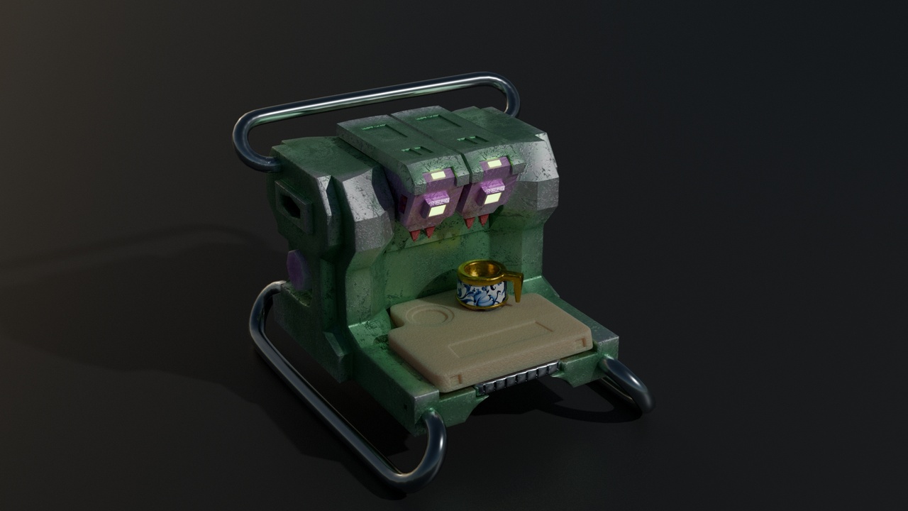 Media 1 for listing Cyberpunk Coffee Machine