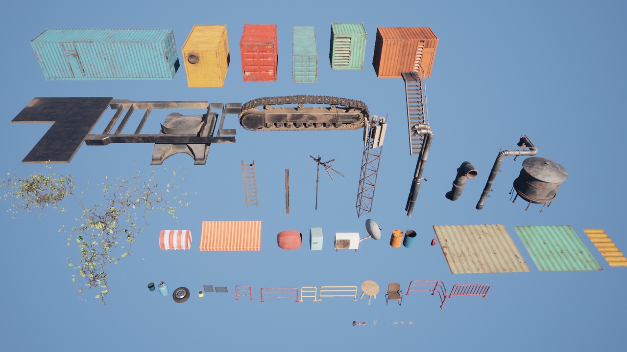 Media 1 for listing Wasteland Container Slum