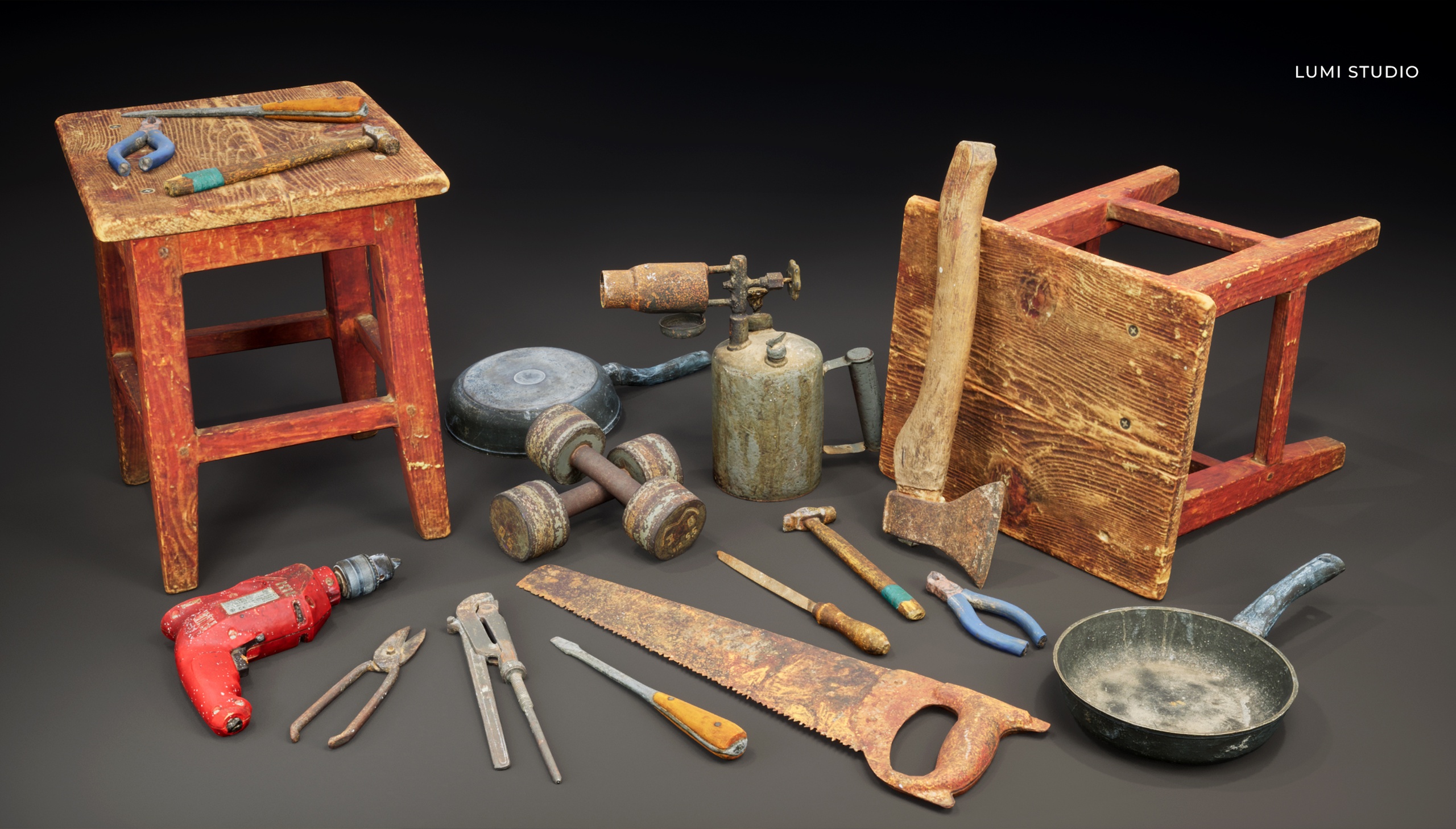 Media 1 for listing Tool Kit Workshop Props Pack