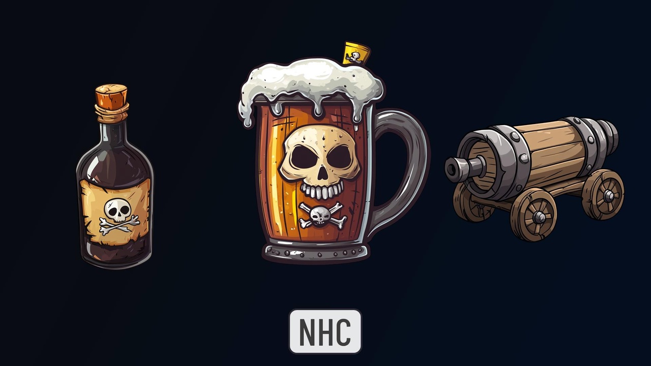 Media 1 for listing NHC - Medieval Pirate Set