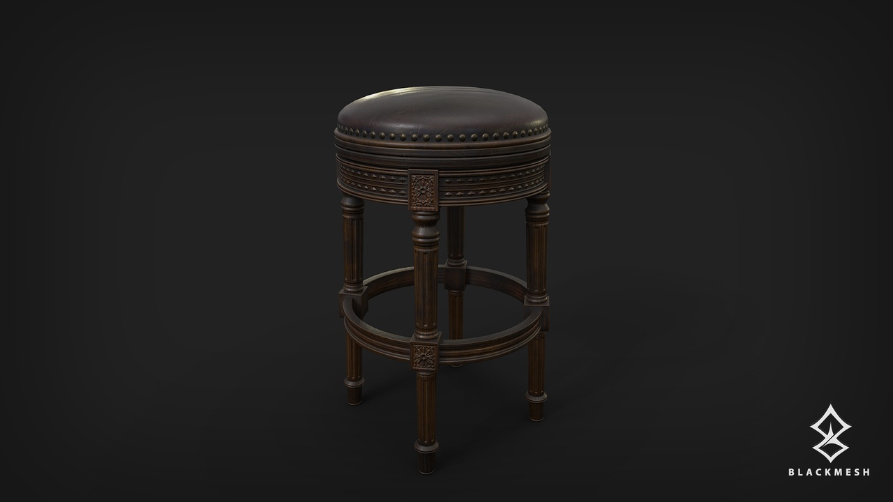 Media 1 for listing Vintage Bar Stool