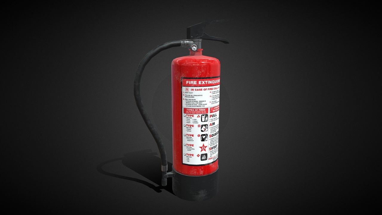 Media 1 for listing Realistic Fire Extinguisher