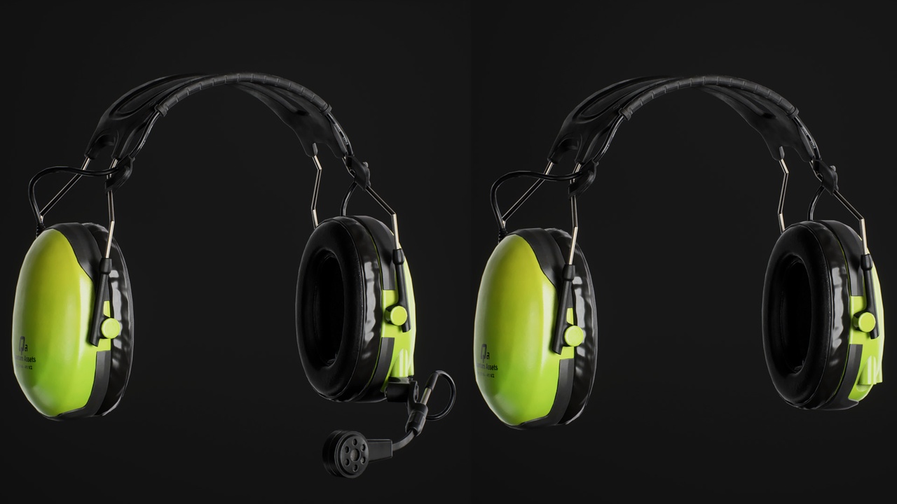 Media 1 for listing Worker Headphones - Metahuman