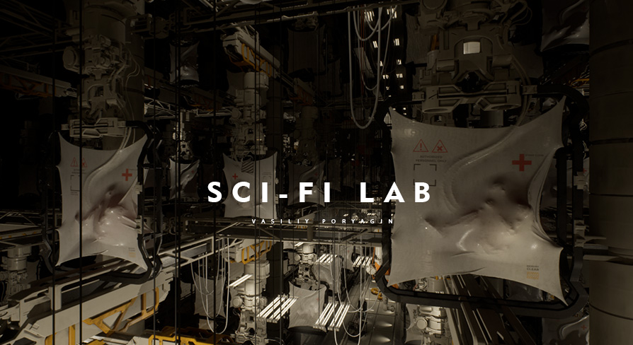 Sci-fi Laboratory Environment