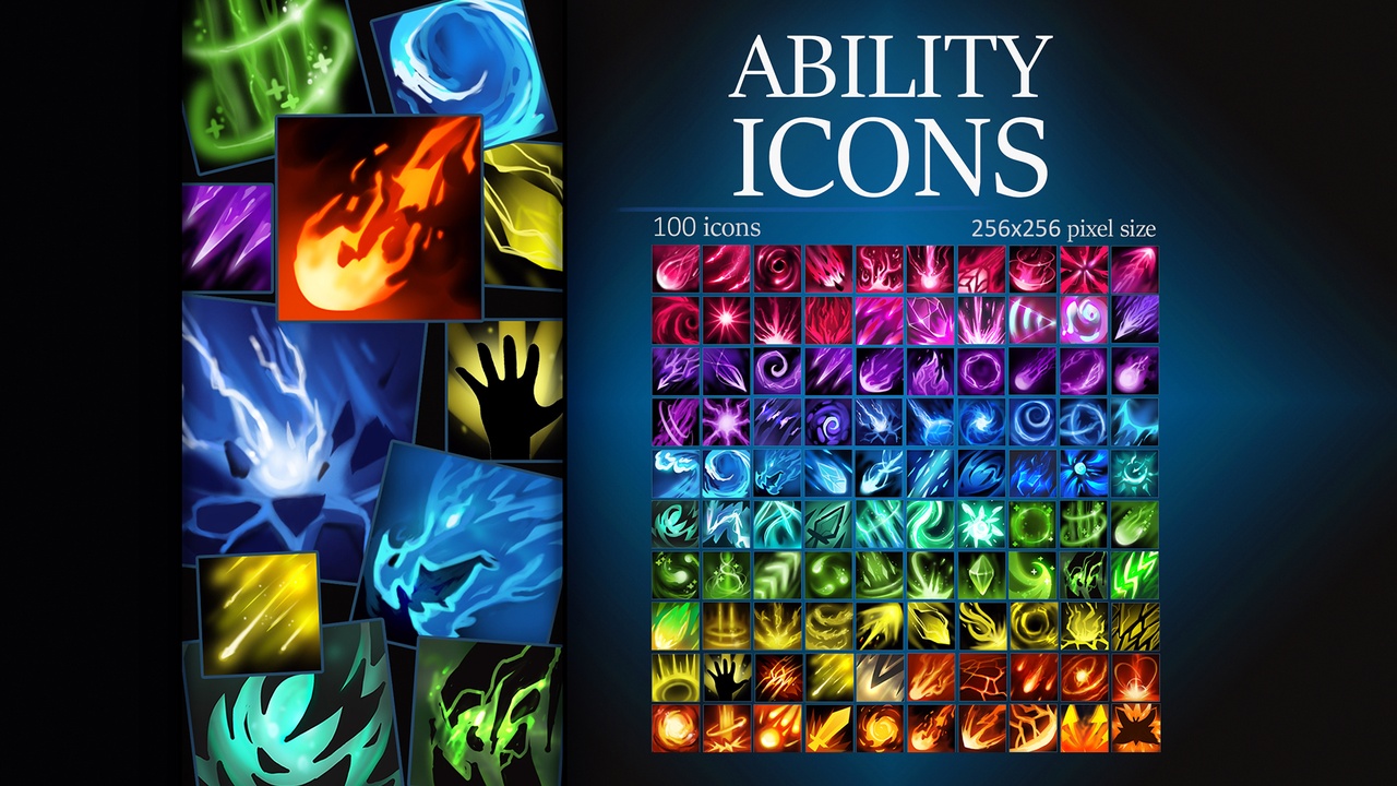 Media 1 for listing Ability Icons Pack