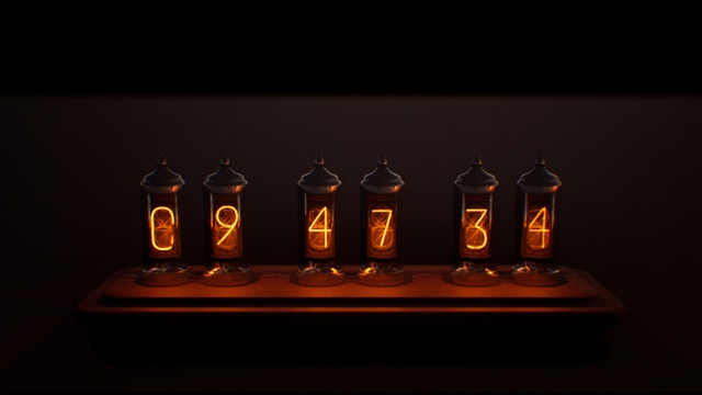 Nixie Tube Clock Fab