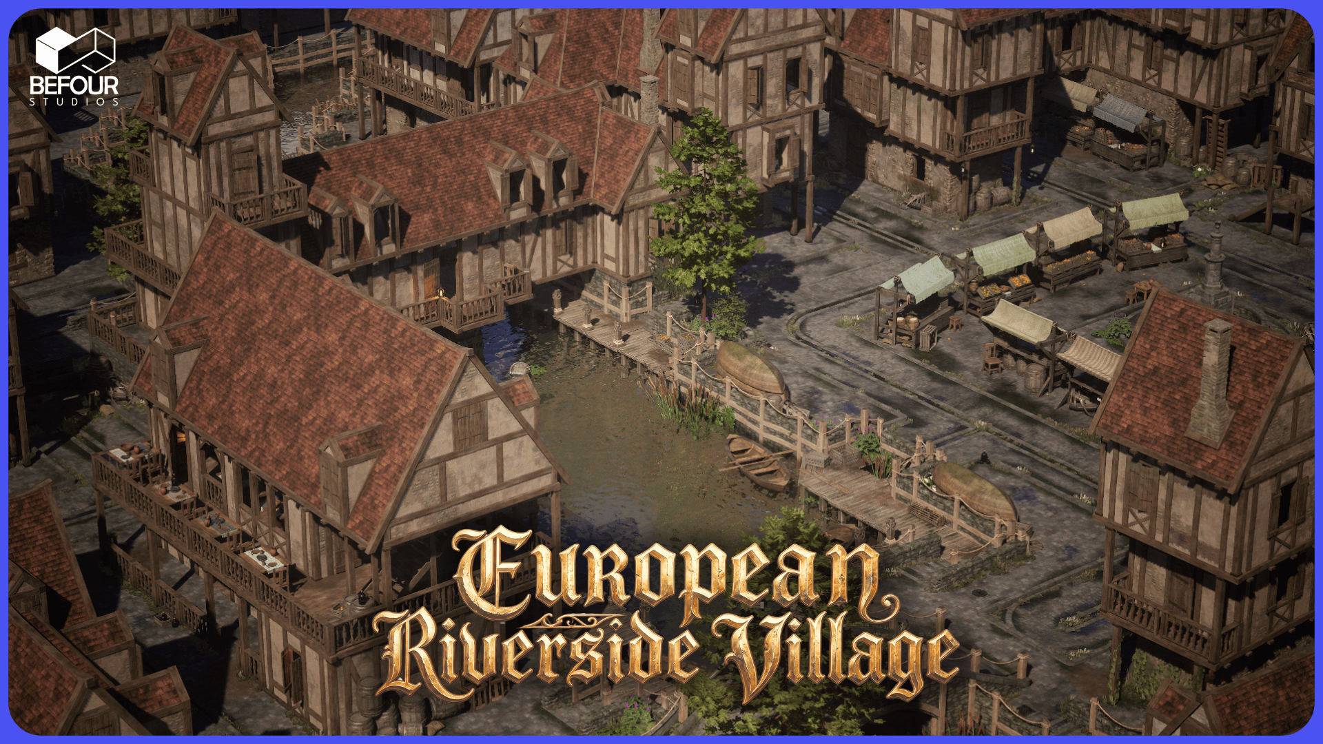 Riverside European Village Environment ( Modular Town & Tavern ...