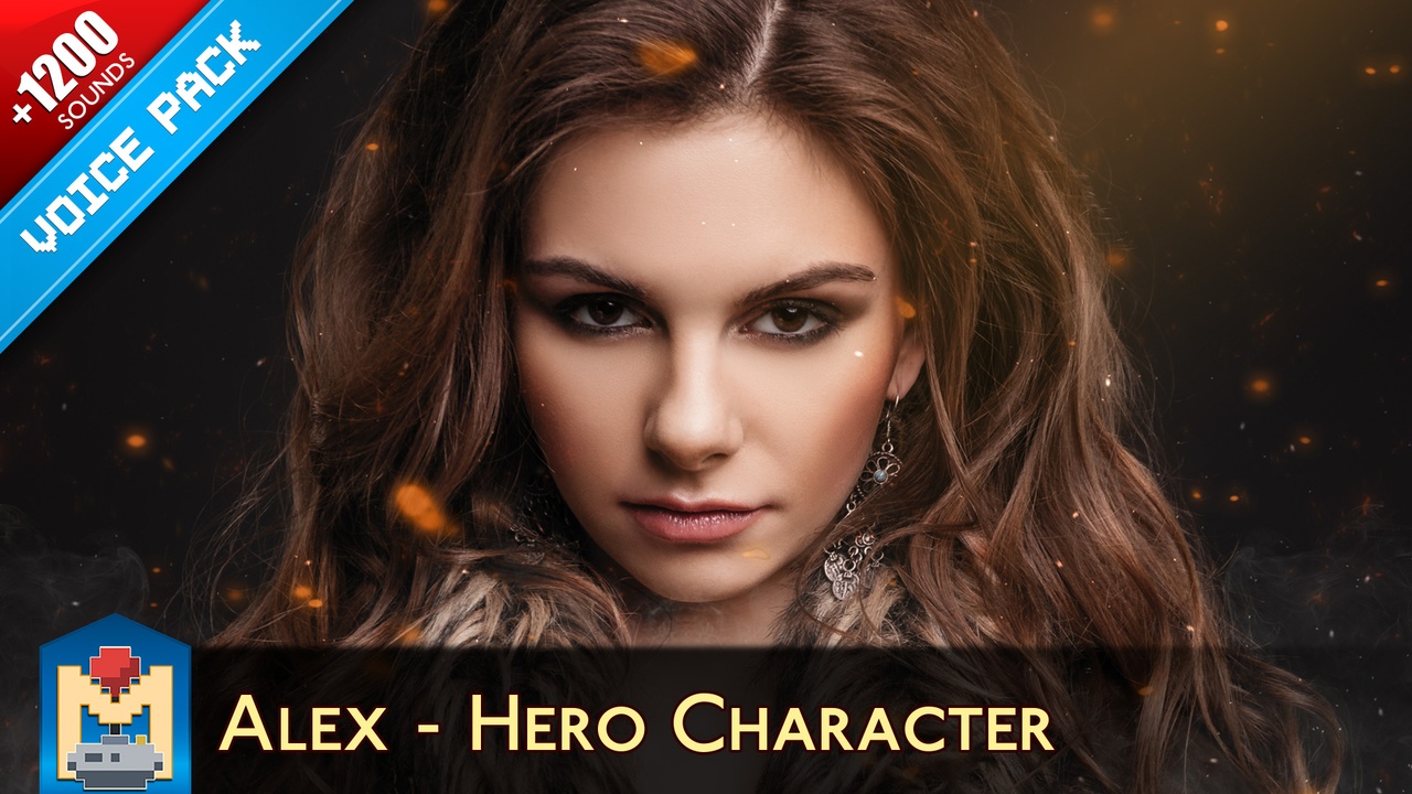 Media 1 for listing Alex - Hero Character Voice Pack