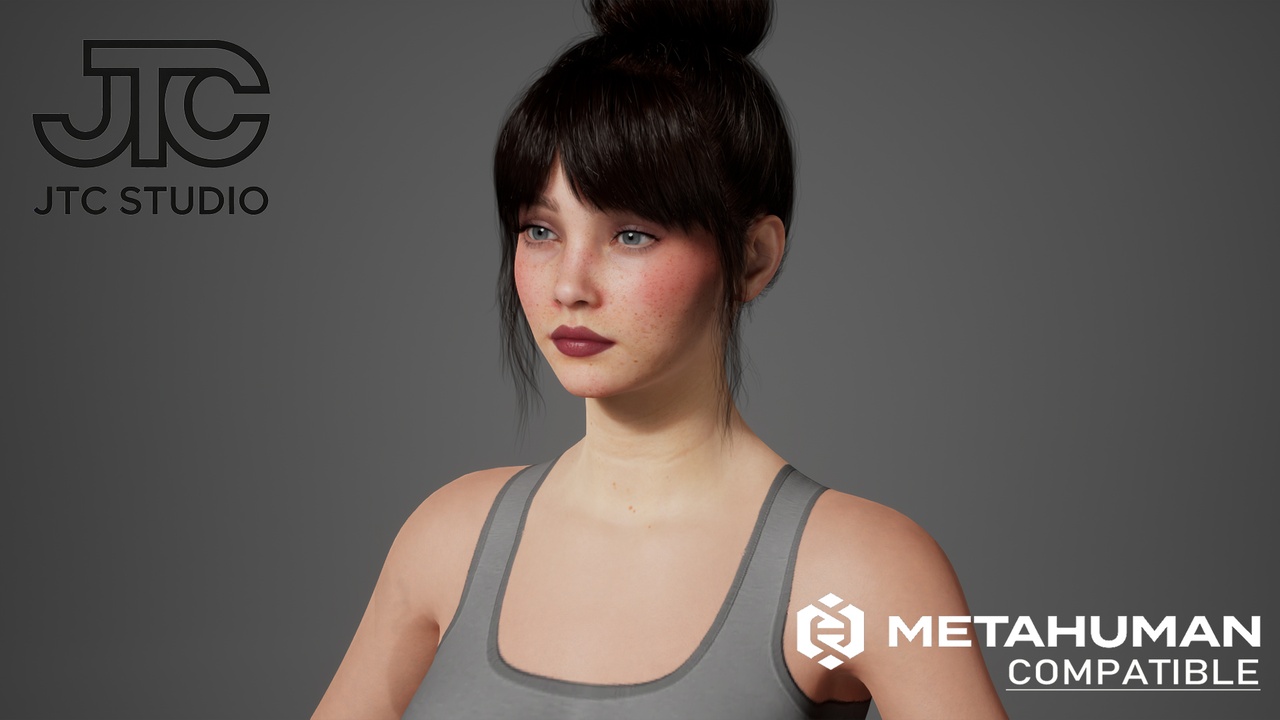 Media 1 for listing Jill — Realistic Editable MetaHuman Character —— 吉尔 — 写实可编辑角色