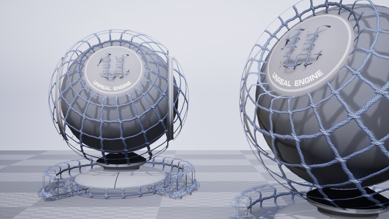 Stylized Net From Rope Material and Textures SBS & SBSAR | Fab