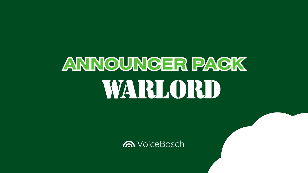 出品Warlord - Announcer Packのメディア1