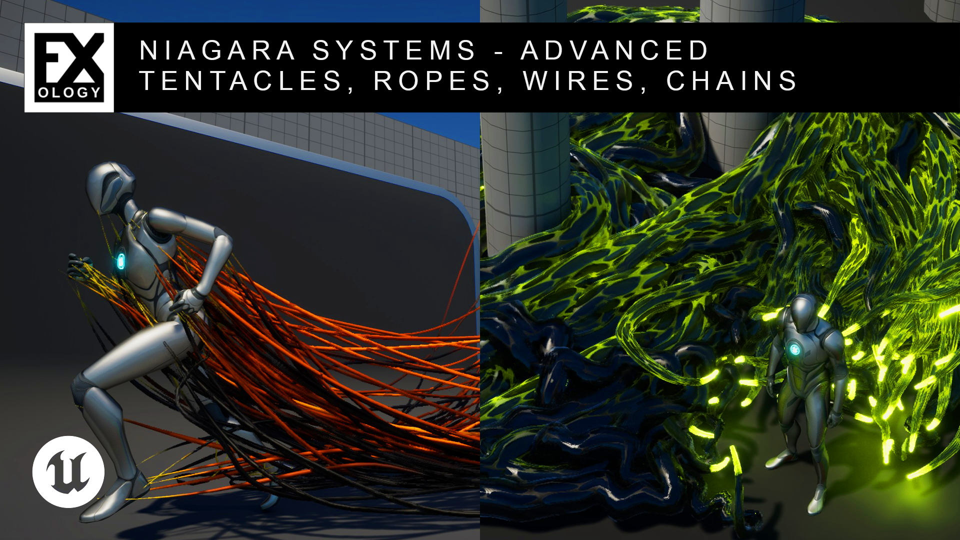 Vfx Rope Dynamic Tentacles and Ropes (Advanced Niagara VFX) | Fab