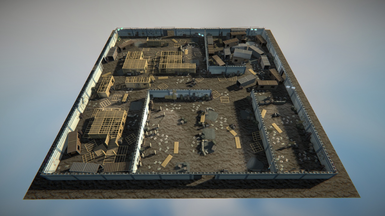 Media 1 for listing Realistic Military Complex Asset Package