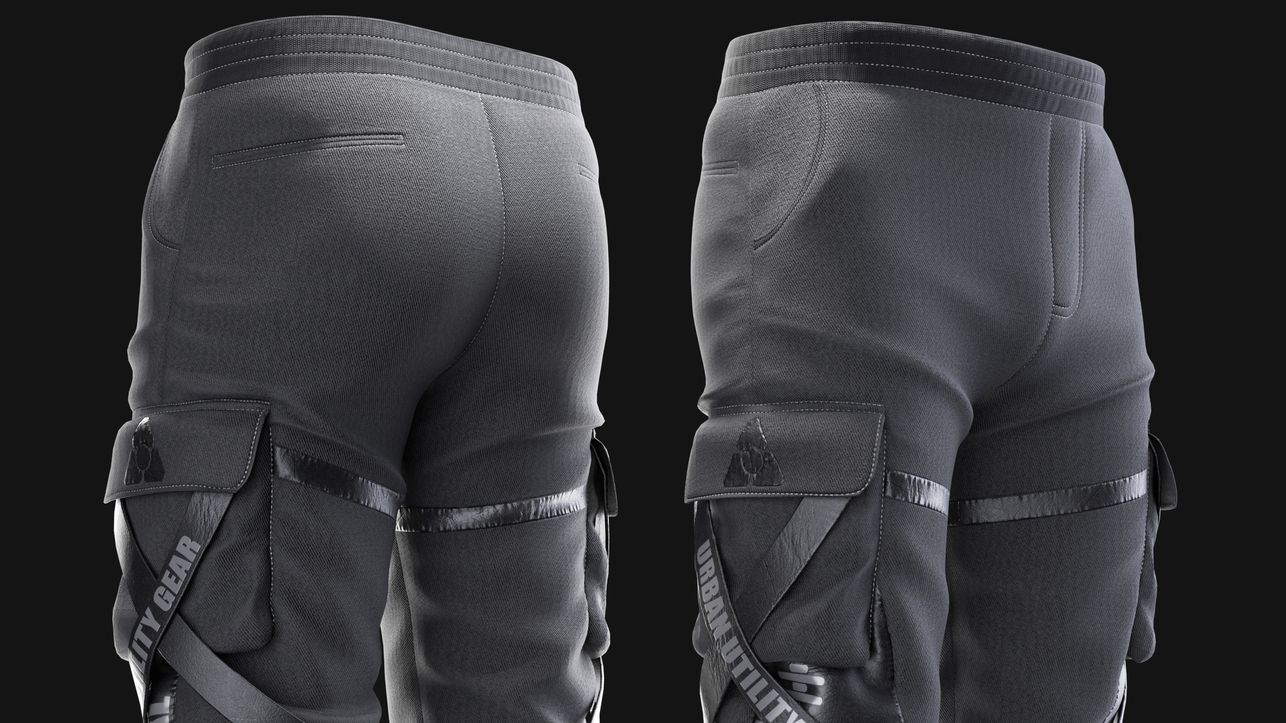 Media 1 for listing Customizable Techwear Pants for MetaHumans