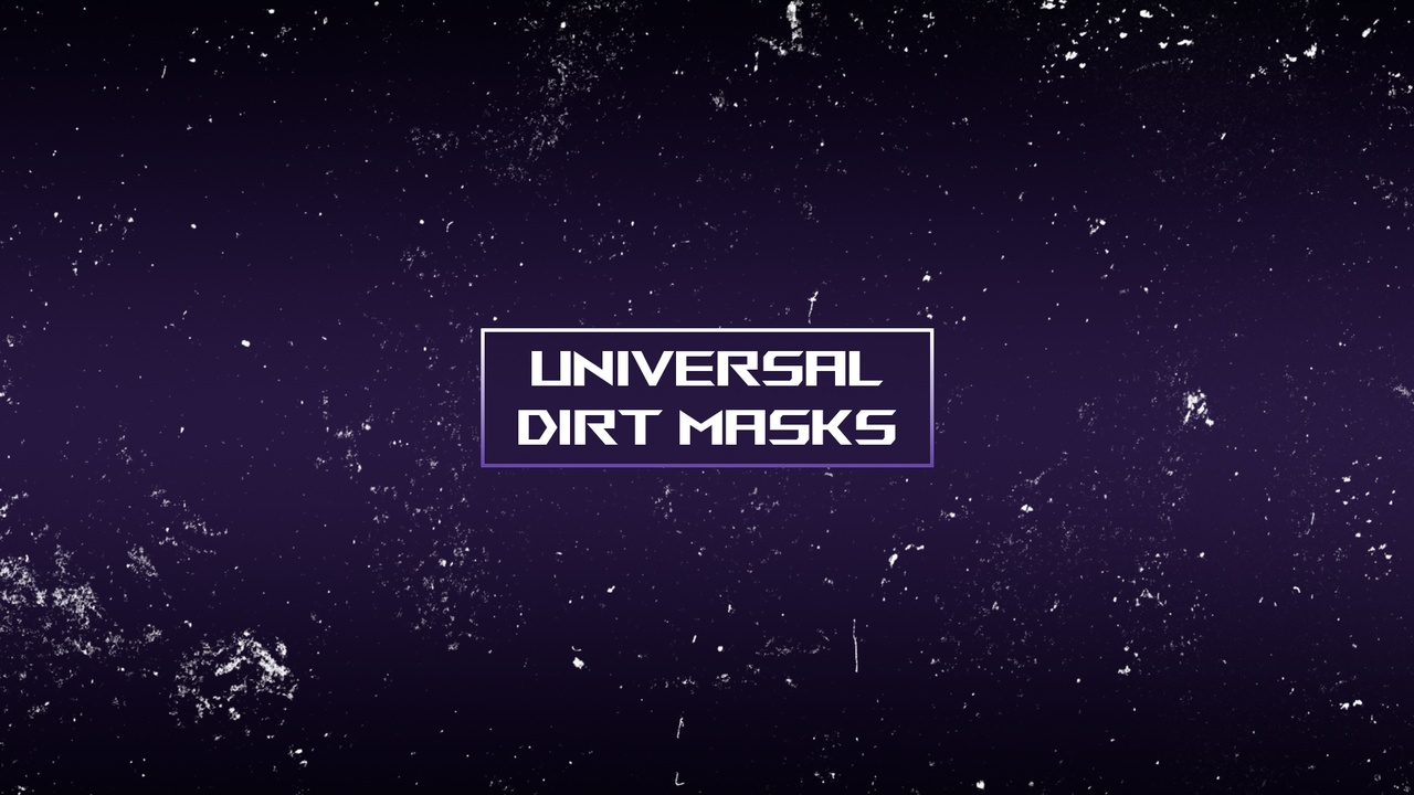 Media 1 for listing Universal Dirt Masks Vol.01 (UDM)
