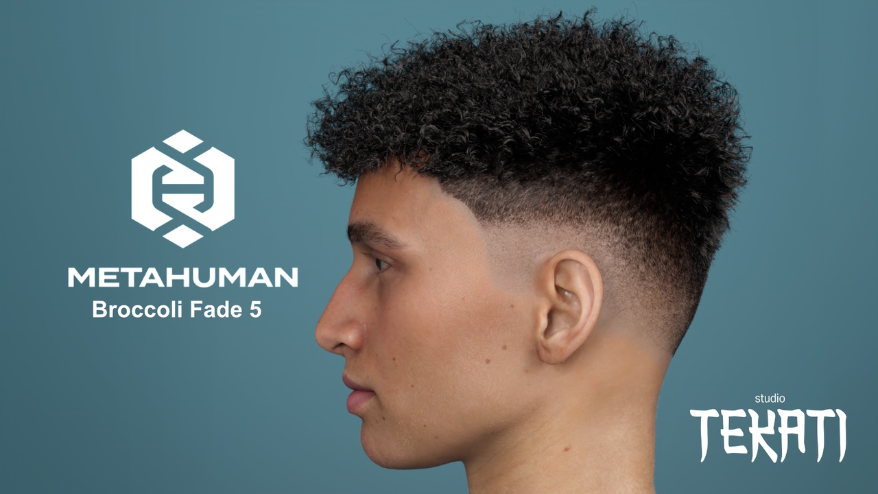 Media 1 for listing MetaHuman Broccoli Fade 5