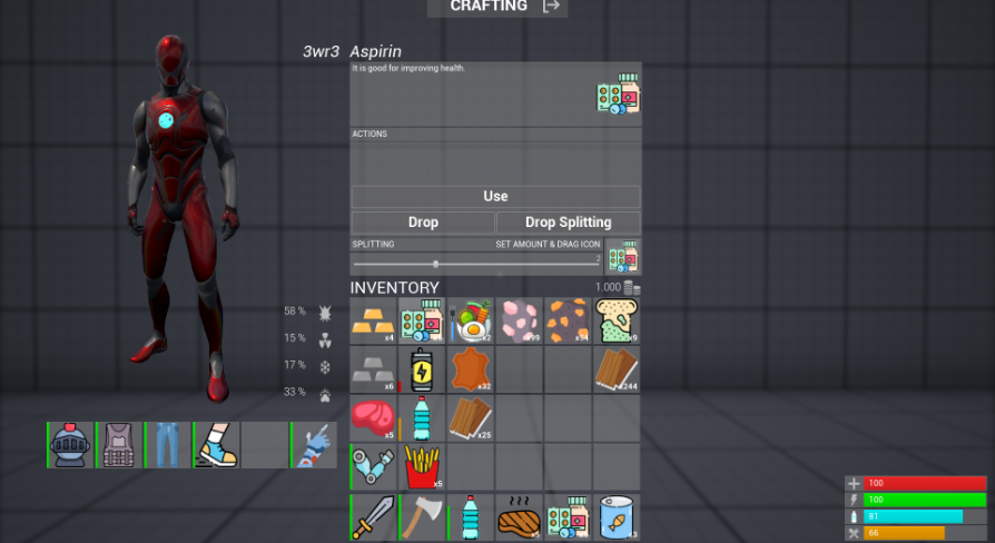 Survival Inventory (Replicated) | Fab