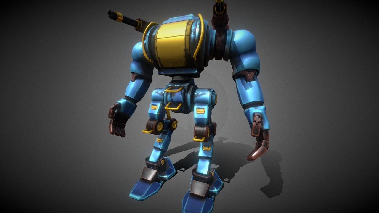 出品Stylized Infantry Mechのメディア1
