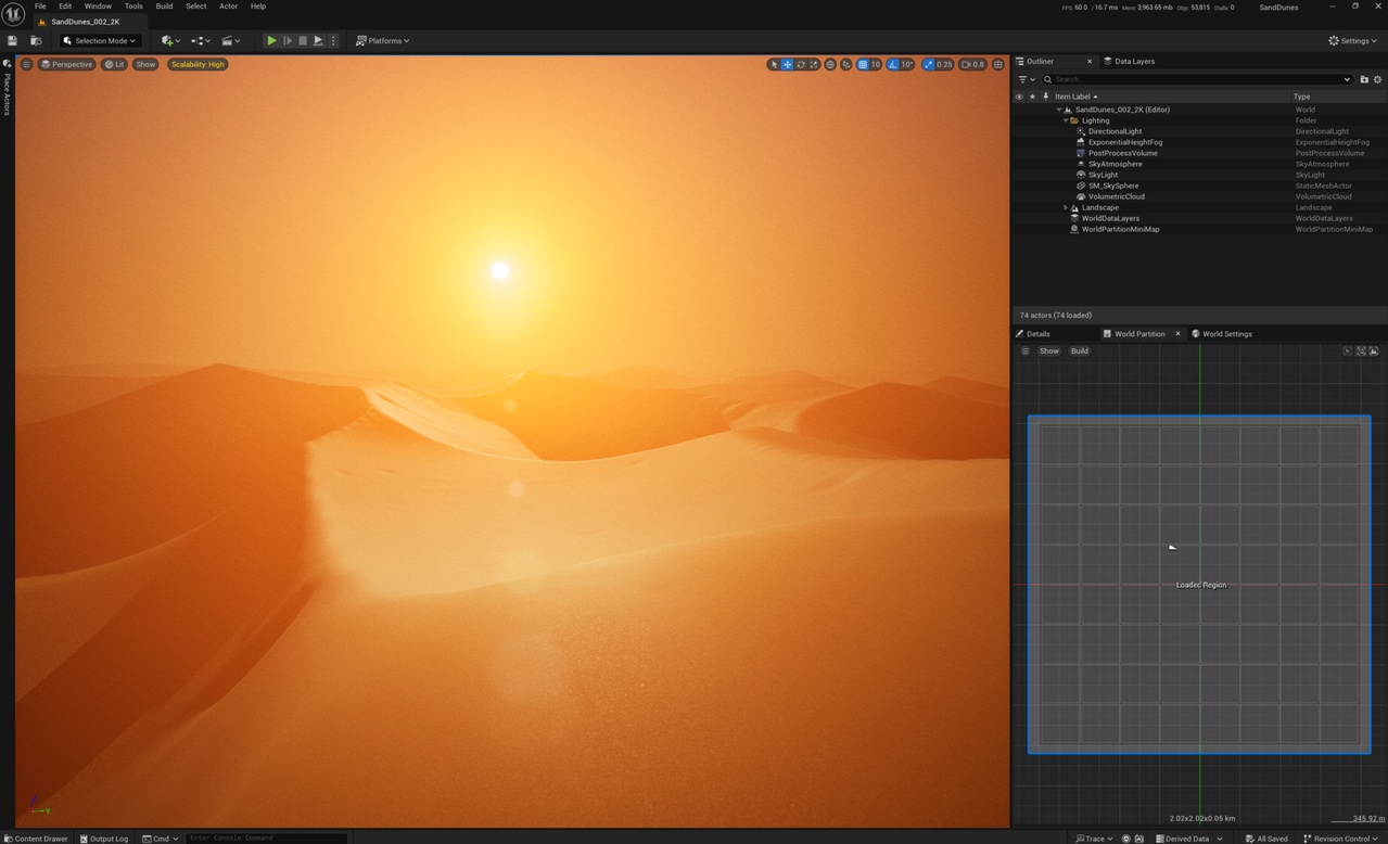 Media 1 for listing Sand Dunes 002 - Basic Landscape Pack