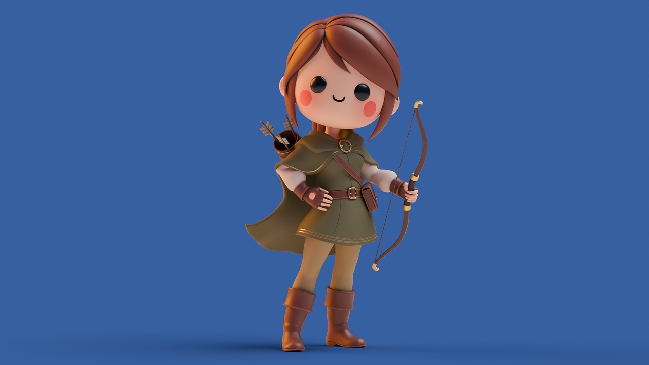 Media 1 for listing Robina Archer - Medieval Character