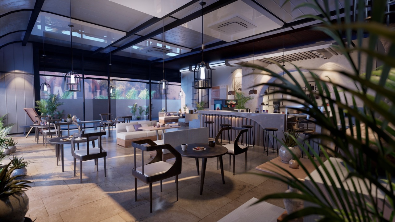 Media 1 for listing Coffee Shop 3D Asset Pack